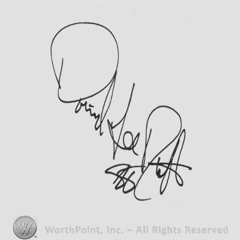 Signature: David Lee Roth.