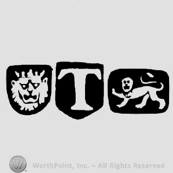 Leopard's Head Crowned and date-letter T and Lion Passant