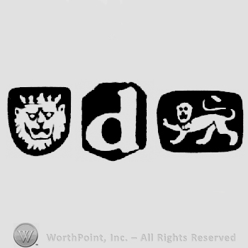 Leopard's Head Crowned and date-letter d and Lion Passant