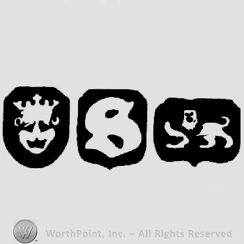 Leopard's Head Crowned and date-letter S and Lion Passant