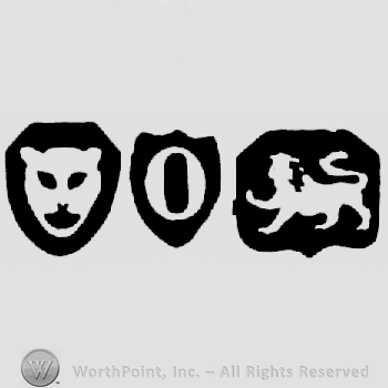 Leopard's Head and date-letter O and Lion Passant