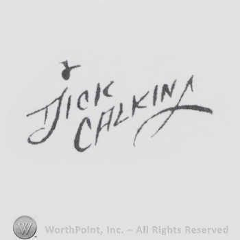 Signature: Dick Calkin.