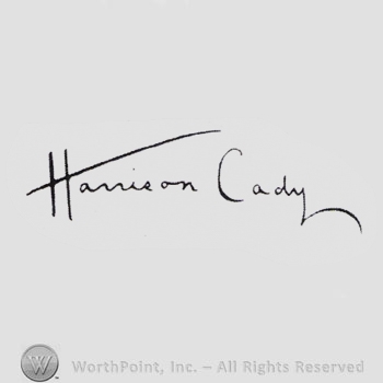 Signature: Harrison Cady.