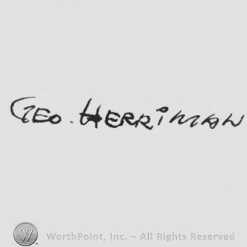 Signature: George Herriman.