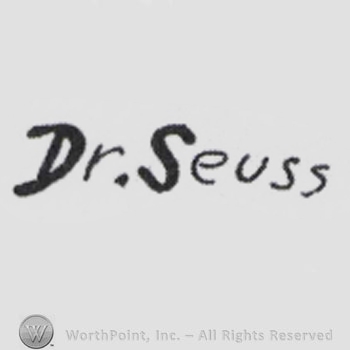 Signature: Dr. Seuss.