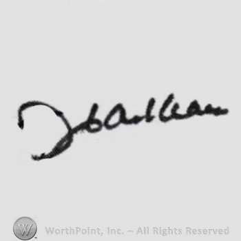 Signature: Hank Aaron.