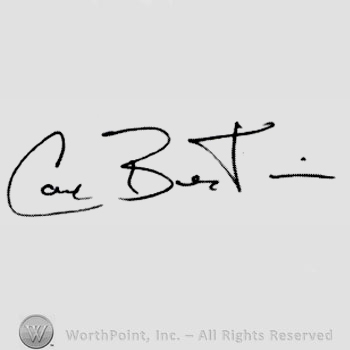 Signature: Carl Bernstein .