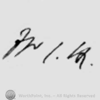 Signature: Johannes Brahms.