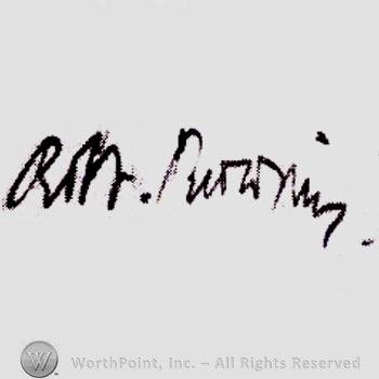Signature: Robert Browning.