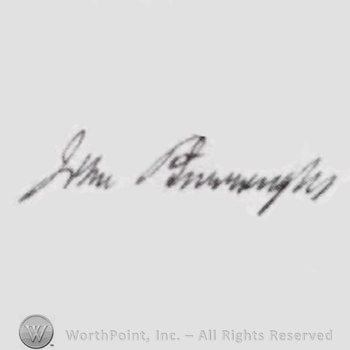 Signature: John Burroughs.