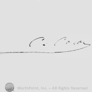 Signature: Camille Corot.