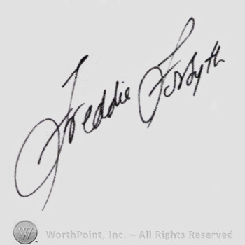 Signature: Frederick Forsythe.