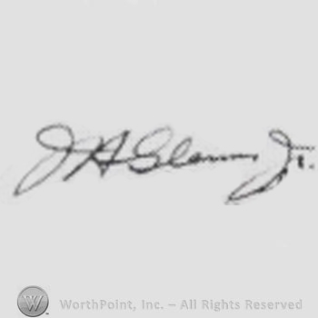 Signature: John H. Glenn,Jr..