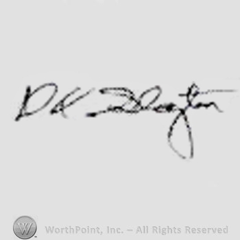 Signature: D. K. Slayton.