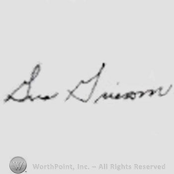 Signature: Gus Grissom.