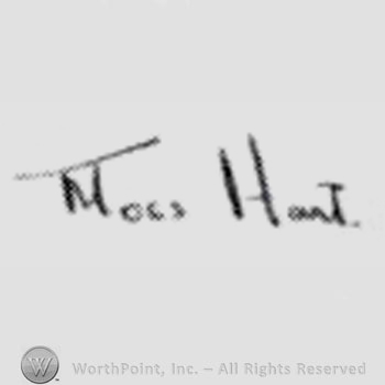 Signature: Moss Hart.