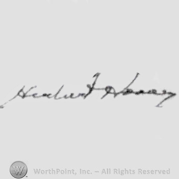 Signature: Herbert Hoover.