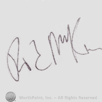 Signature: Rod McKuen.