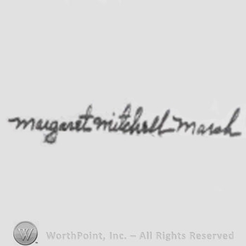 Signature: Margaret Mitchell .