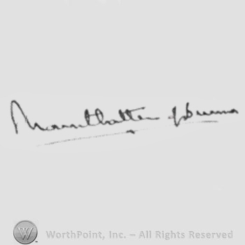 Signature: Earl Mountbatten of Burma.