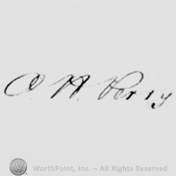 Signature: Oliver Perry.