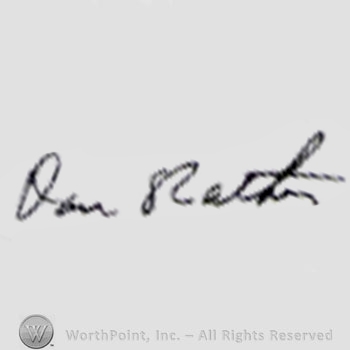 Signature: Dan Rather.