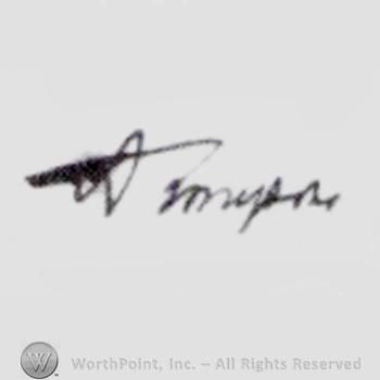 Signature: Alfred Lord Tennyson.