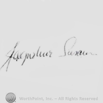 Signature: Jacqueline Susann.