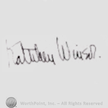 Signature: Kathleen Winsor.