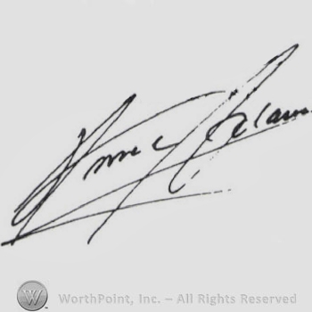 Signature: Ansel Adams.