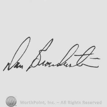 Signature: Dan Brandenstein.