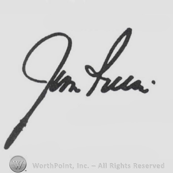 Signature: James B. Irwin.