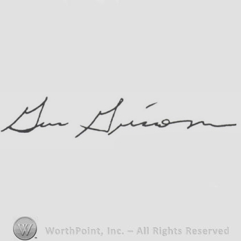 Signature: 'Gus'' Grissom.