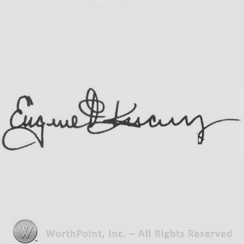 Signature: Eugene Kranz.
