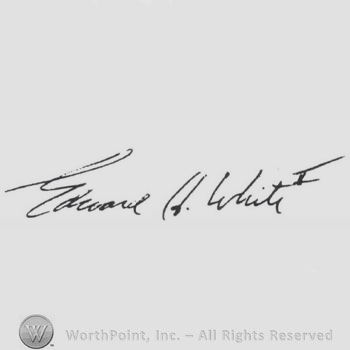 Signature: Ed White.