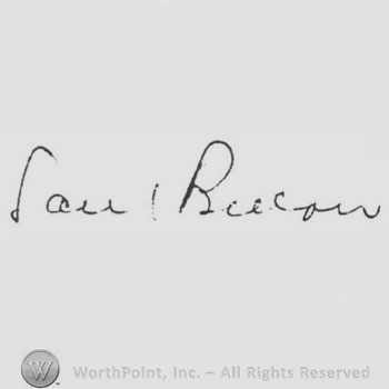 Signature: Saul Bellow.