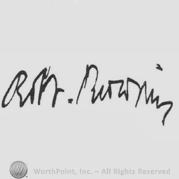 Signature: Robert Browning.