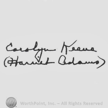 Signature: Carolyn Keene.