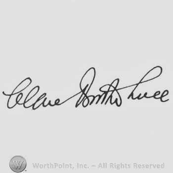 Signature: Clare Boothe Luce.