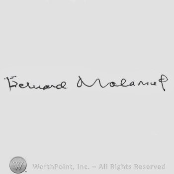 Signature: Bernard Malamud.