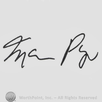 Signature: Mario Puzo.