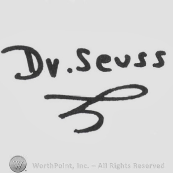 Signature: Dr. Seuss.
