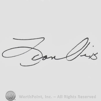 Signature: Leon Uris.