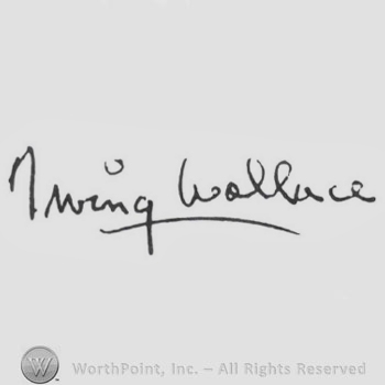 Signature: Irving Wallace.