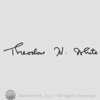 Signature: Theodore H. White.
