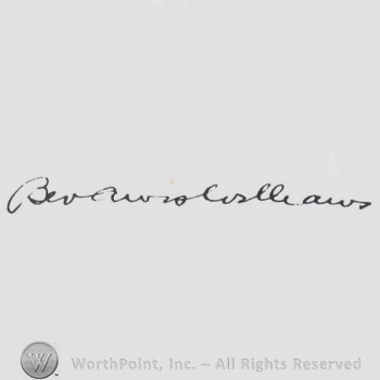 Signature: Ben Ames Williams.