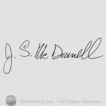 Signature: J. S. McDonnell.