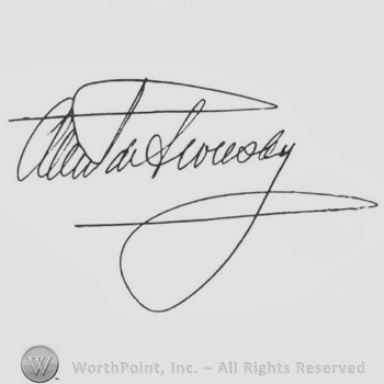 Signature: Alexander P. de Seversky.