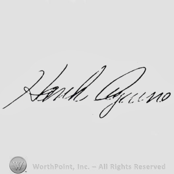 Signature: Hank Aguirre.