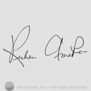 Signature: Ruben Amaro.